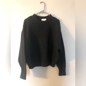 BNWT- Free Assembly cable knit sweater